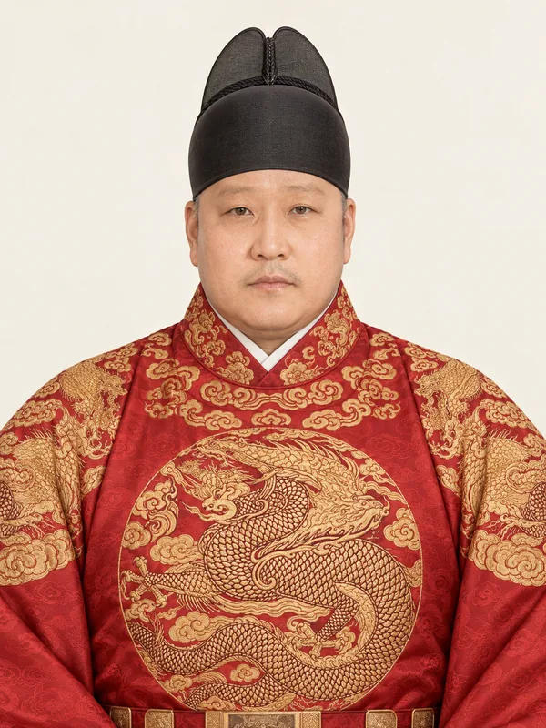 세조 — AI로 그린 상상 초상