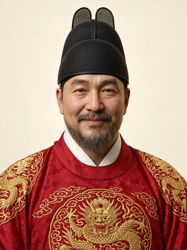 세종 — AI로 그린 상상 초상