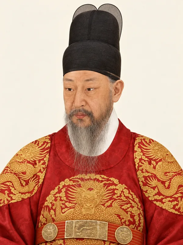 영조 — AI로 그린 상상 초상